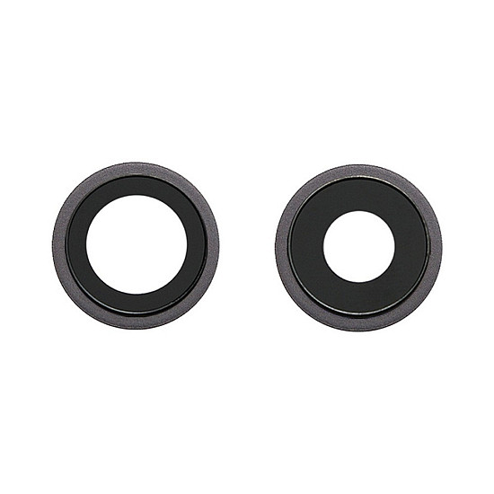 Rear Camera Lens with Bezel - Black OEM for iPhone 12 / 12 mini