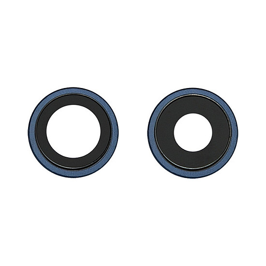 Rear Camera Lens with Bezel - Blue OEM for iPhone 12 / 12 mini