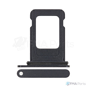 Sim Card Tray with Rubber Seal - Black for iPhone 12 OEM