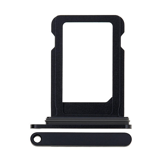 Sim Card Tray with Rubber Seal - Black OEM for iPhone 12 mini