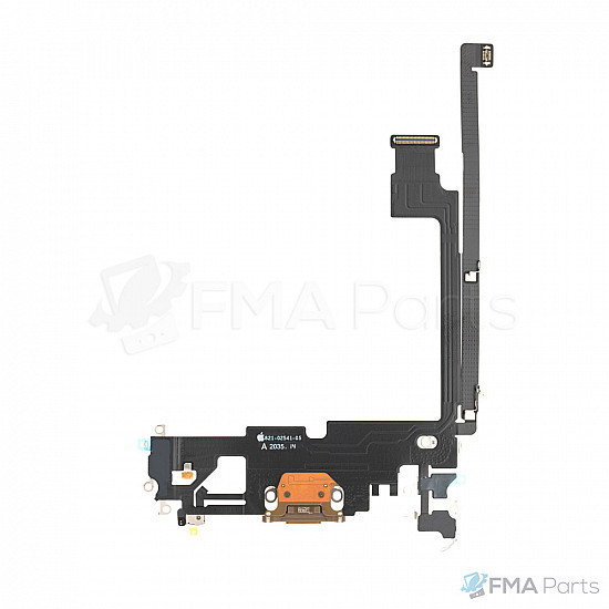 Charging Port Flex Cable for iPhone 12 Pro Max - Gold