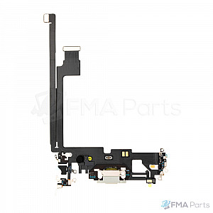 Charging Port Flex Cable for iPhone 12 Pro Max (AM) - Silver