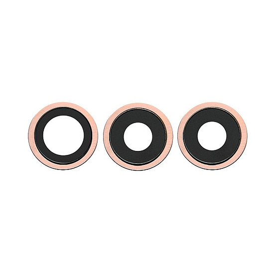 Rear Camera Lens with Bezel - Gold OEM for iPhone 12 Pro Max