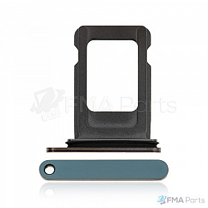 Sim Card Tray with Rubber Seal - Pacific Blue for iPhone 12 Pro / 12 Pro Max OEM