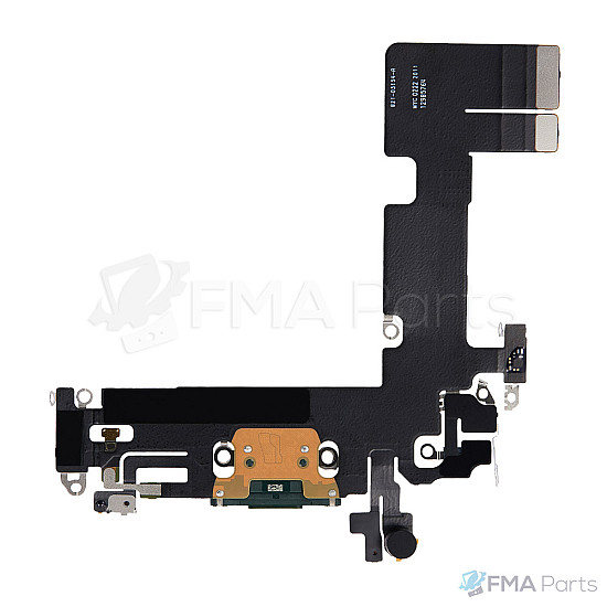 Charging Port Flex Cable for iPhone 13 (OEM) - Green