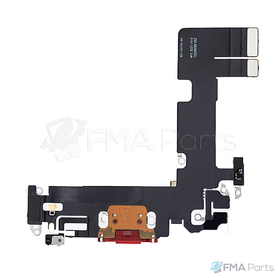Charging Port Flex Cable for iPhone 13 (OEM) - Red