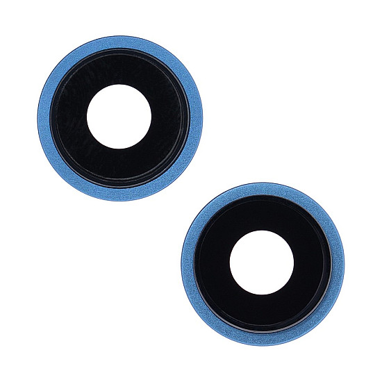 Rear Camera Lens with Bezel - Blue OEM for iPhone 13 / 13 mini