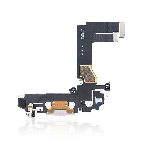 Charging Port with Microphone Flex Cable (OEM) - Pink for iPhone 13 mini