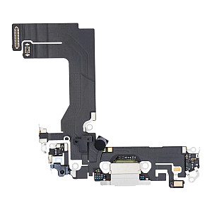Charging Port Flex Cable - White OEM for iPhone 13 mini Charging Port Flex Cable - White OEM for iPhone 13 mini