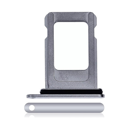 Sim Card Tray with Rubber Seal - Silver OEM for iPhone 13 mini