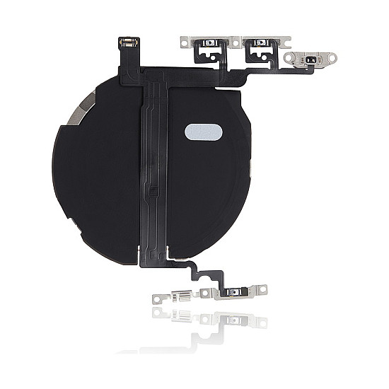 Wireless Charging NFC Coil with Power & Volume Button Flex OEM for iPhone 13 mini