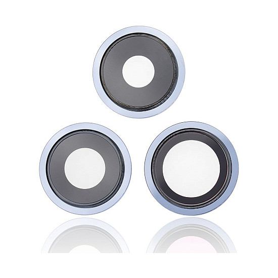 Rear Camera Lens with Bezel - Sierra Blue OEM for iPhone 13 Pro / 13 Pro Max