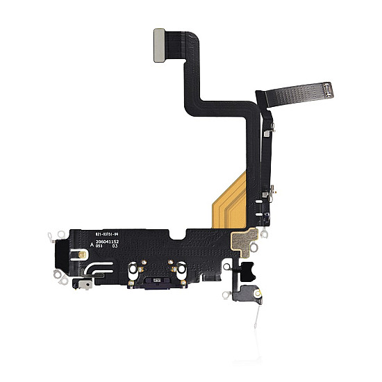 Charging Port with Microphone Flex Cable (OEM) - Deep Purple for iPhone 14 Pro