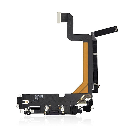 Charging Port with Microphone Flex Cable (OEM) - Deep Purple for iPhone 14 Pro Max