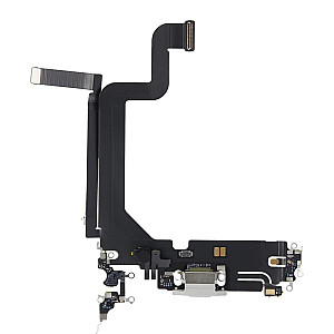 Charging Port Flex Cable - White OEM for iPhone 14 Pro Max Charging Port Flex Cable - White OEM for iPhone 14 Pro Max