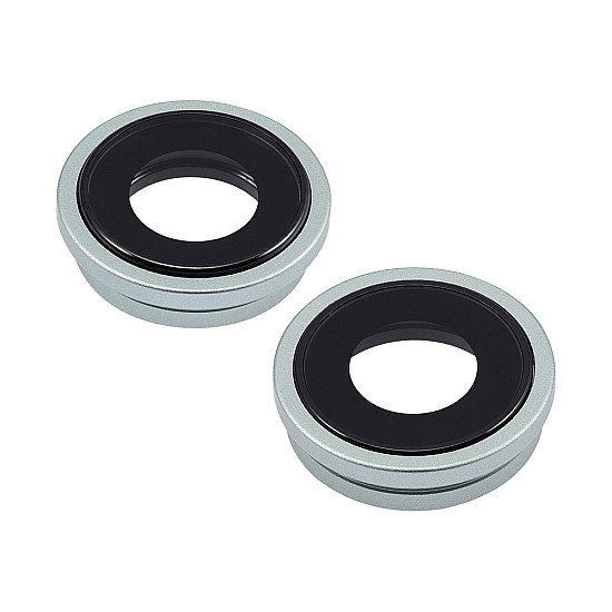 Rear Camera Lens with Bezel - Green OEM for iPhone 15 / 15 Plus