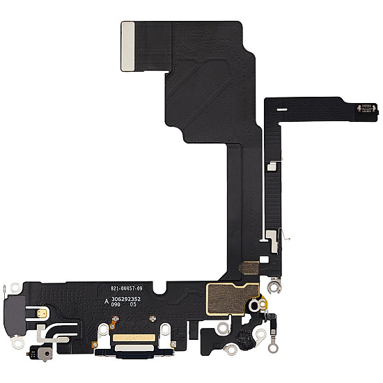 Charging Port with Microphone Flex Cable (OEM) - Blue Titanium for iPhone 15 Pro