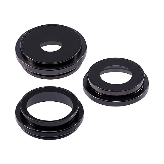 Rear Camera Lens with Bezel - Black OEM for iPhone 15 Pro