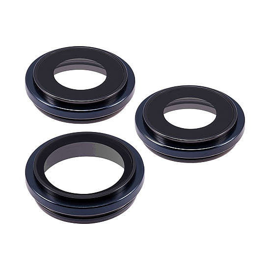 Rear Camera Lens with Bezel - Blue OEM for iPhone 15 Pro Max
