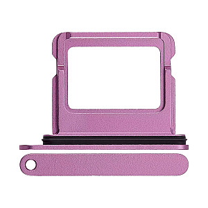 Sim Card Tray with Rubber Seal - Pink OEM for iPhone 16 / 16 Plus Sim Card Tray with Rubber Seal - Pink OEM for iPhone 16 / 16 Plus