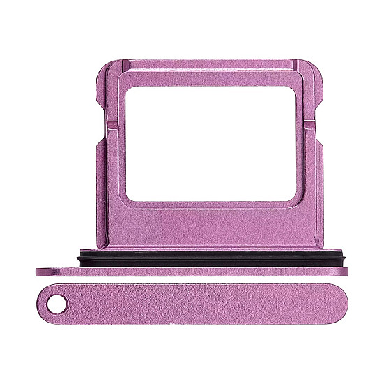 Sim Card Tray with Rubber Seal - Pink OEM for iPhone 16 / 16 Plus