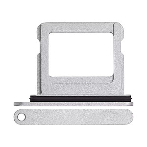 Sim Card Tray with Rubber Seal - White OEM for iPhone 16 / 16 Plus Sim Card Tray with Rubber Seal - White OEM for iPhone 16 / 16 Plus