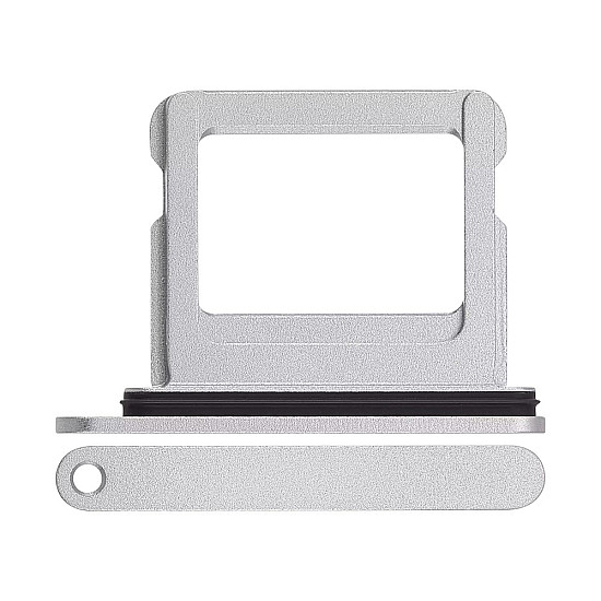 Sim Card Tray with Rubber Seal - White OEM for iPhone 16 / 16 Plus