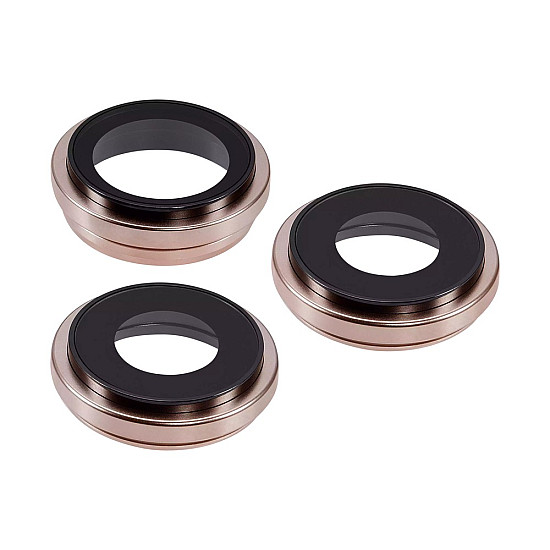 Rear Camera Lens with Bezel - Desert Titanium OEM for iPhone 16 Pro / 16 Pro Max