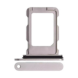 Sim Card Tray with Rubber Seal - Natural Titanium OEM for iPhone 16 Pro / 16 Pro Max Sim Card Tray with Rubber Seal - Natural Titanium OEM for iPhone 16 Pro / 16 Pro Max