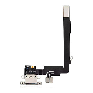Charging Port Flex Cable - Grey OEM for iPhone 16 Pro Max Charging Port Flex Cable - Grey OEM for iPhone 16 Pro Max