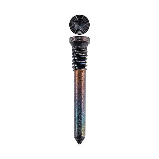 Bottom Pentalobe (*) Star Screws x 2 - Black OEM for iPhone 17
