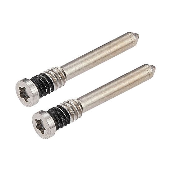 Bottom Pentalobe (*) Star Screws x 2 - White OEM for iPhone 17