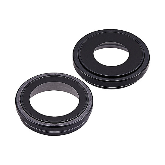 Rear Camera Lens with Bezel - Black OEM for iPhone 17