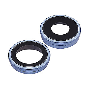 Rear Camera Lens with Bezel - Mist Blue OEM for iPhone 17
