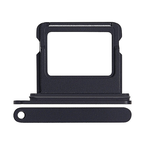 Sim Card Tray with Rubber Seal - Black OEM for iPhone 17