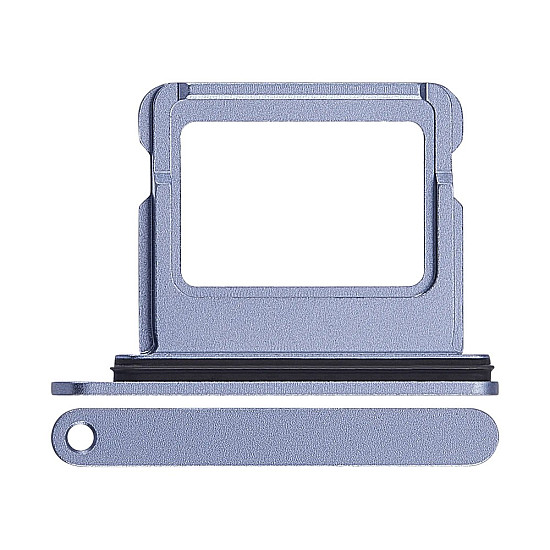 Sim Card Tray with Rubber Seal - Mist Blue OEM for iPhone 17
