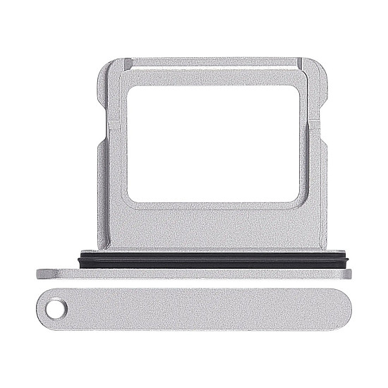 Sim Card Tray with Rubber Seal - White OEM for iPhone 17