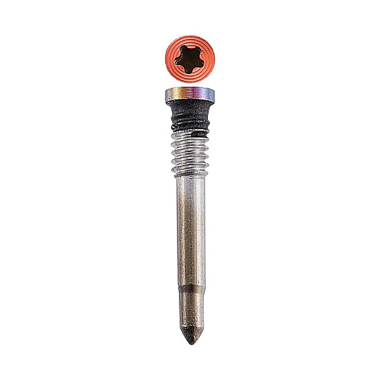 Bottom Pentalobe (*) Star Screws x 2 - Cosmic Orange OEM for iPhone 17 Pro / 17 Pro Max