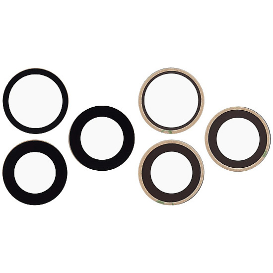 Rear Camera Sapphire Lens (Glass Only 3 Pieces) OEM for iPhone 17 Pro / 17 Pro Max