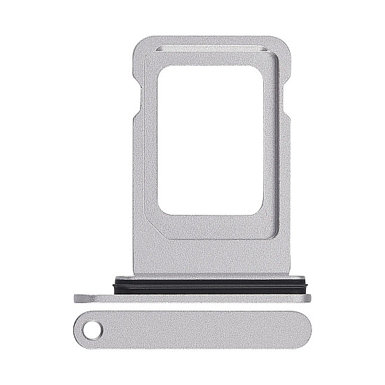 Sim Card Tray with Rubber Seal - Silver OEM for iPhone 17 Pro / 17 Pro Max