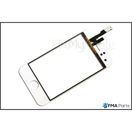 Glass Touch Screen Digitizer - White (With Adhesive) for iPhone 3G