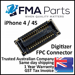 Touch Screen Digitizer FPC Connector OEM for iPhone 4 / 4S