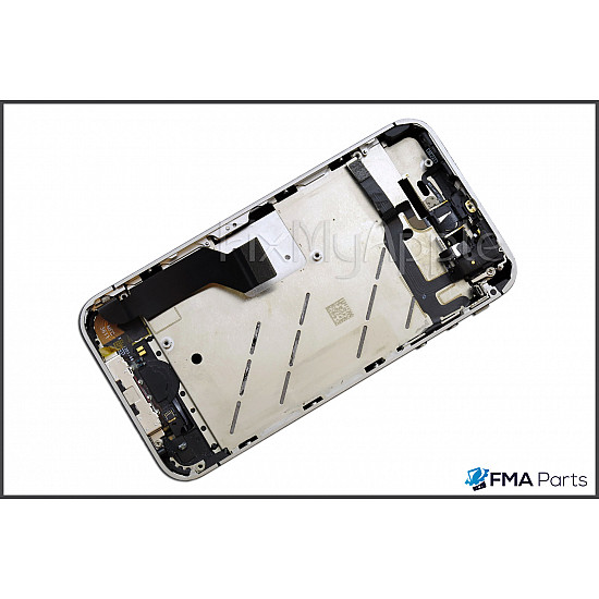 Mid Frame Bezel Chassis Pre-Cabled OEM for iPhone 4S