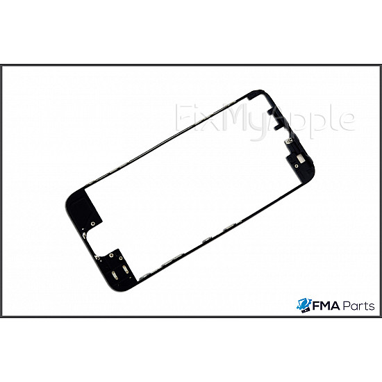 Front Glass Digitizer Bezel Frame - Black for iPhone 5