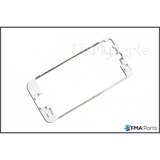 Front Glass Digitizer Bezel Frame - White for iPhone 5