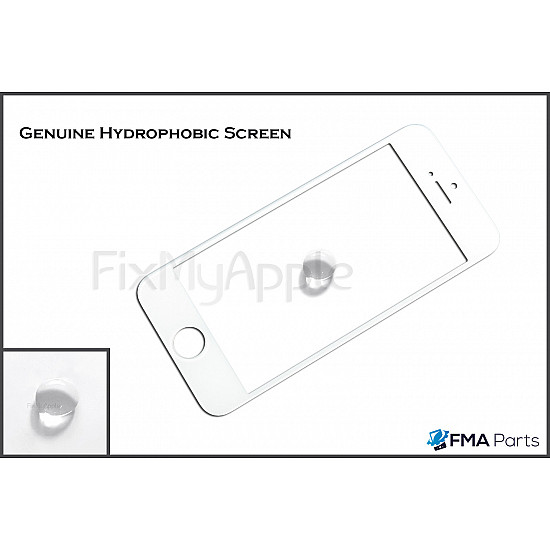 Front Glass - White OEM for iPhone 5
