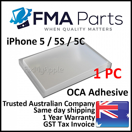 Optically Clear Adhesive (OCA) - 1 Pack for iPhone 5 / 5C / 5S