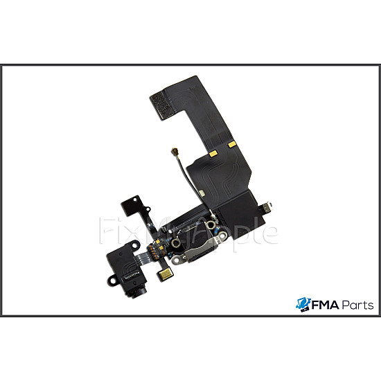 Charging Port Headphone Jack with Microphone Flex Cable OEM for iPhone 5C