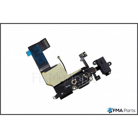 Charging Port Headphone Jack with Microphone Flex Cable OEM for iPhone 5C