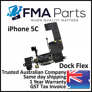 Charging Port Headphone Jack with Microphone Flex Cable OEM for iPhone 5C